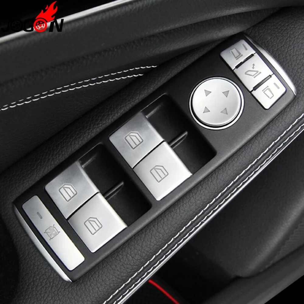 Window Lifter Panel Control Button Cover For Infiniti Q30 Q30S QX30 2016 2017 2018 Door Window Glass Switch Trim Sticker