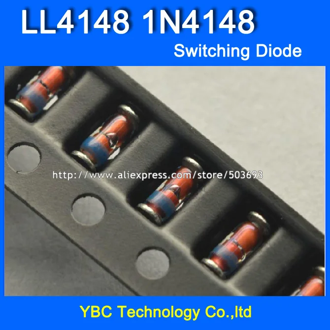 1000pcs/lot LL4148 1N4148 1206 SMD Switching Diode Switch Diode