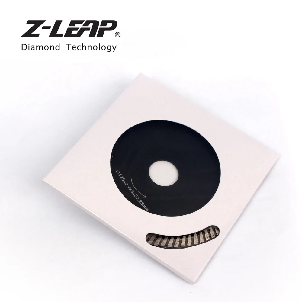 Lâmina de contorno côncava com 5 polegadas, ferramenta para disco de corte convexo para granito e concreto