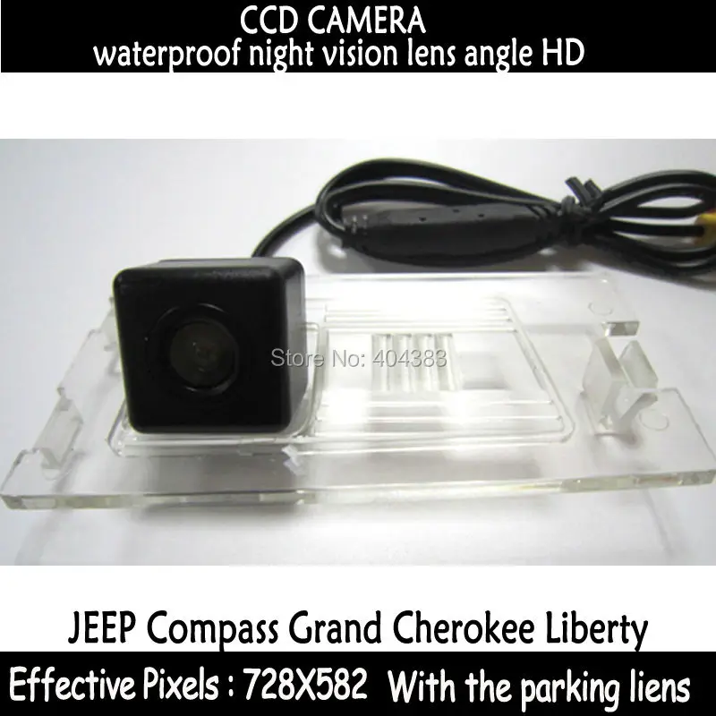 

night vision Promotion Car RearView Reverse backup Camera CCD in rearview camera parking for JEEP Compass Grand Cherokee Liberty