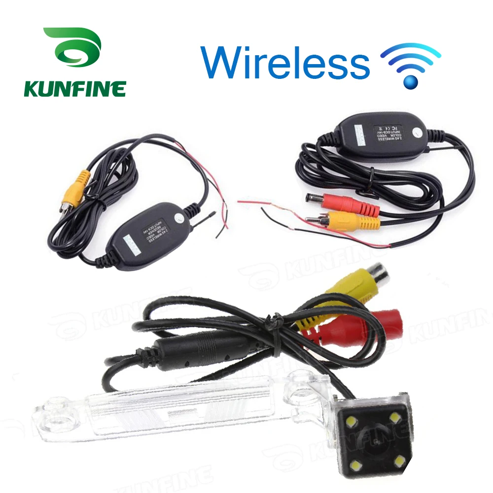 HD Wireless Car Rear View Camera For Kia Sportage K3 2011 2012 Parking Assistance Camera Night Vision LED Light Waterproof