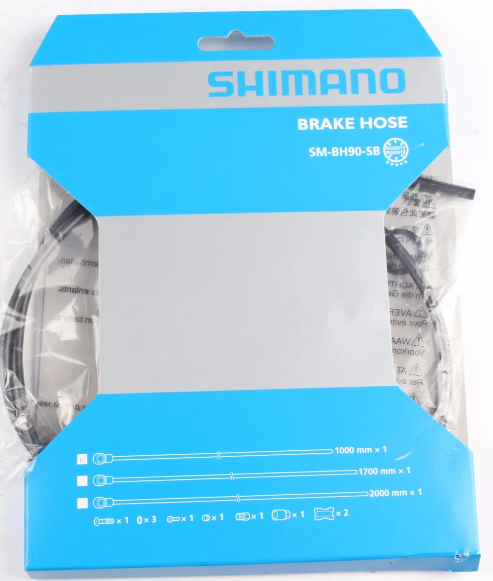 Shimano SM-BH90-JK-SSR Bike Brake Hose Black 1000 1700MM For R7170 R8170 R9270 brake