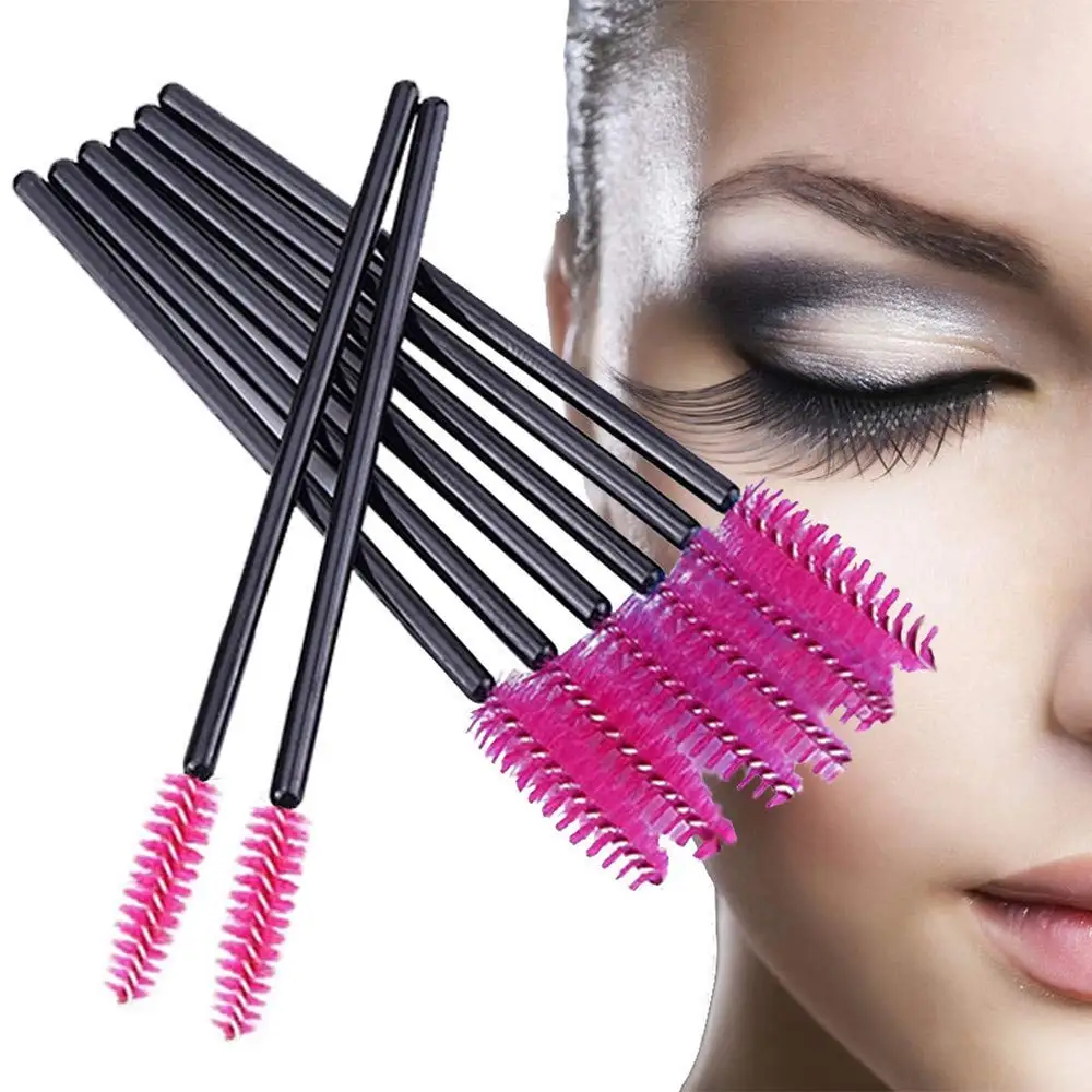 300 PCS Disposable Eyelash Brushes Lip Brushes Eyeliner Brushes Mascara Wands Applicator Makeup Brush Kits Cosmetic Tools