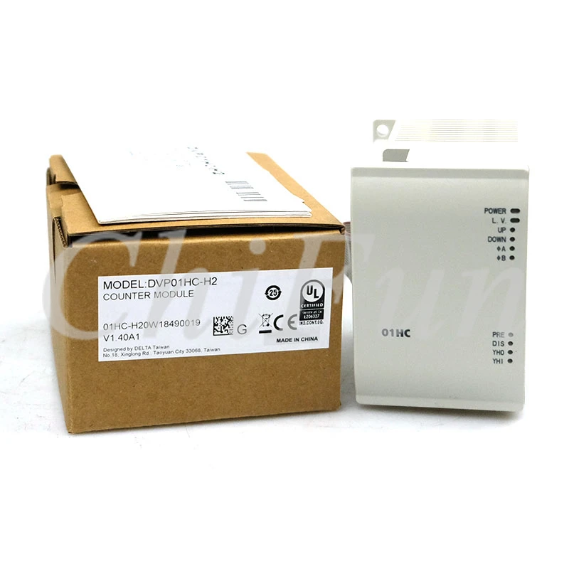 

Delta DVP01HC-H2 EH3 Series PLC High-speed counter module Special Extension Module in box