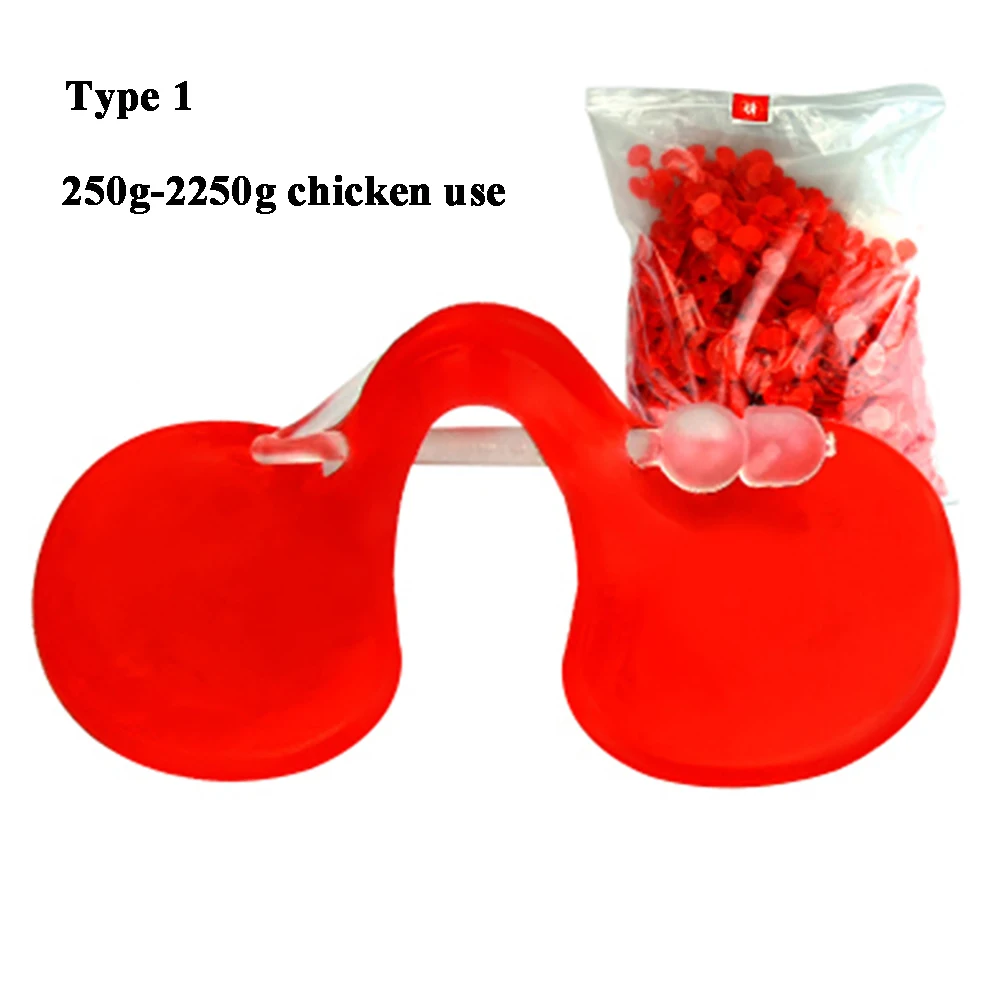 Free Range Chicken Glasses Visor Anti-pecking Equipment Pheasant Broiler Caged hens Cockerel Hen Peacock Cockfighting Vent Picki