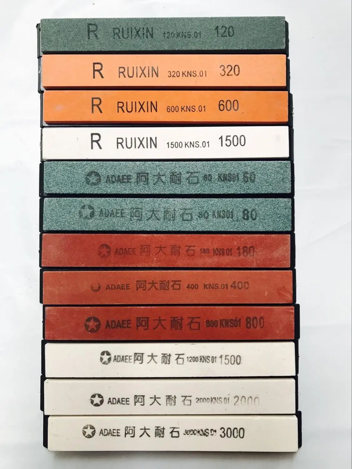 Sharpening stone for knife sharpener 60 #80 #180 #400 #800 #1500 #2000 #3000 # ruixin120 #320 #600 #1500 #1500 #1500 #