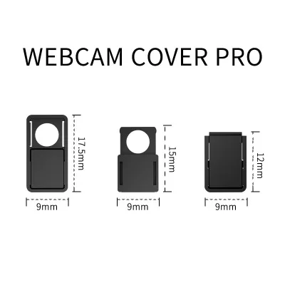 3PCS/ SET 3 IN 1 Ultra Thin Webcam Cover Pro Privacy Protection Shutter Sticker Cover Case for Smartphone Tablet Laptop Desktop