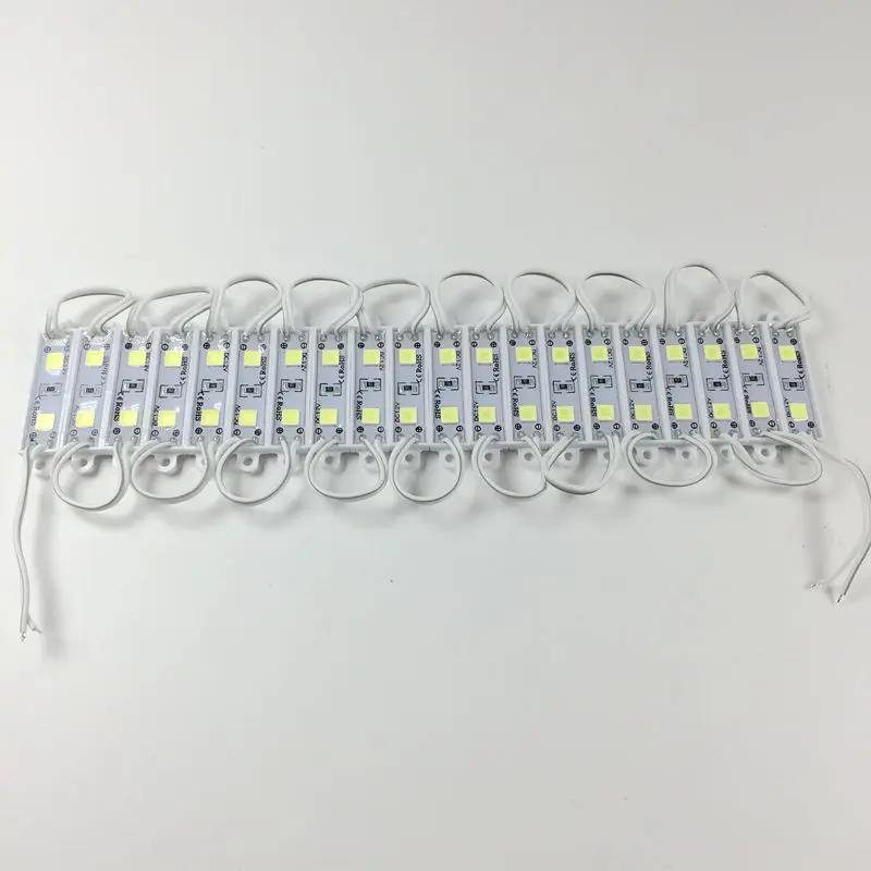 20 sztuk moduł oświetlenia LED 5054 SMD wodoodporny IP66 podświetlenie Led dla oznakowania jaśniejszy niż 5050 3528 Mini modułu led