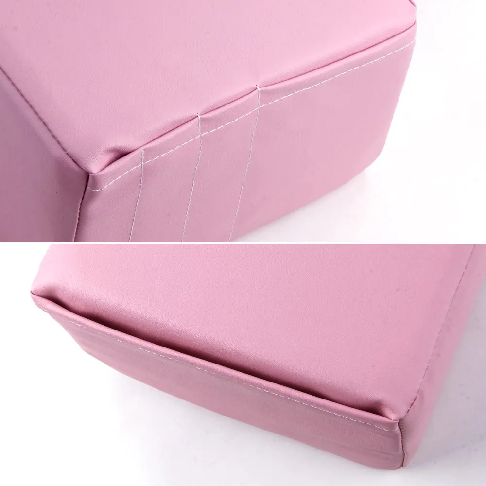 Faux Leather Lash Pillow for Eyelash Extensions with Acrylic Shelf for Grafting Eyelash Tools Eyelash Extension Contour Pillow