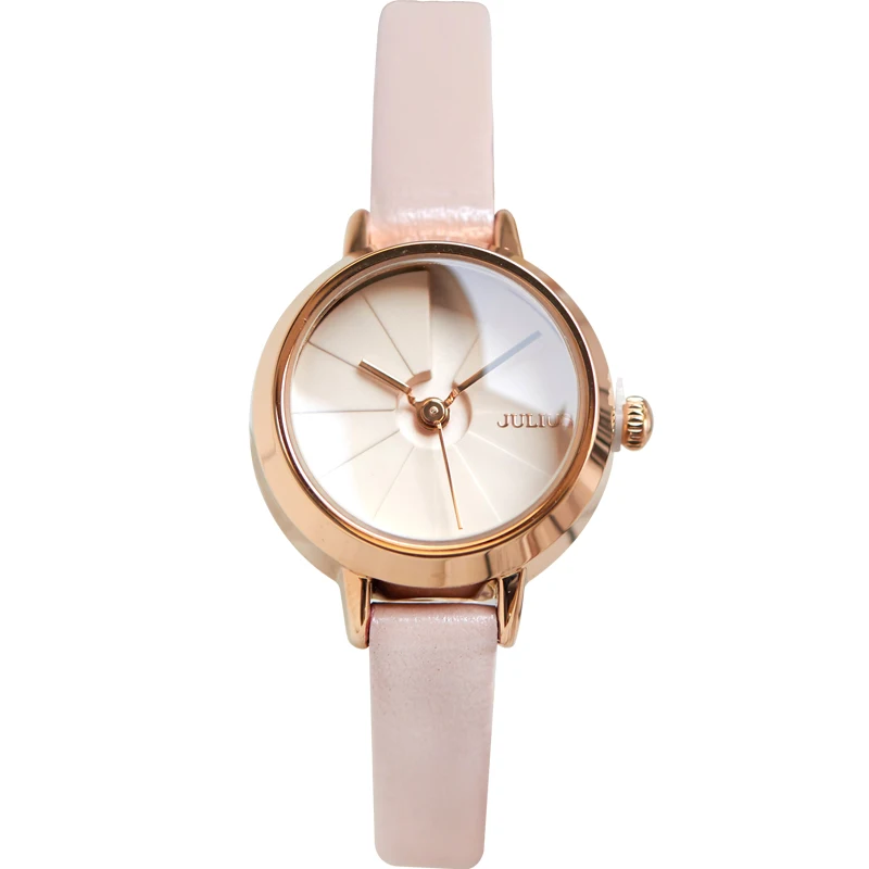 Women\'s Creative Stairs Design Slim Watch Julius Female Elegant Fashion Whatch Gift Box Packed Ladies Watch Dropshipping JA-979