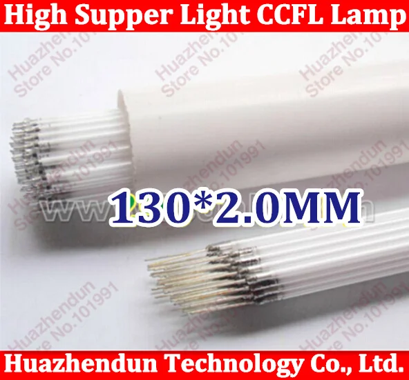 25pcs/lot Free Shipping CCFL 130mm LCD LAMPS 130*2.0 MM 13cm LCD Backlight Lamp LCD Monitors Hot sale