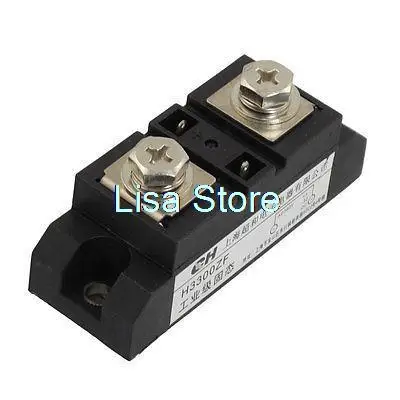 

Rectangle 2 Terminals SSR Solid State Relay 3-32VDC/480VAC 300A w Cable