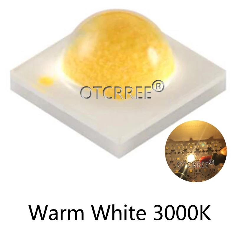 50 SZTUK Chip LED 1W-3W 3535 SMD Dioda LED dużej mocy 3-3,6V 700mA Chip emiter światła Zimna biel 6500K Neutralna biel Ciepła biel — zdjęcie 5