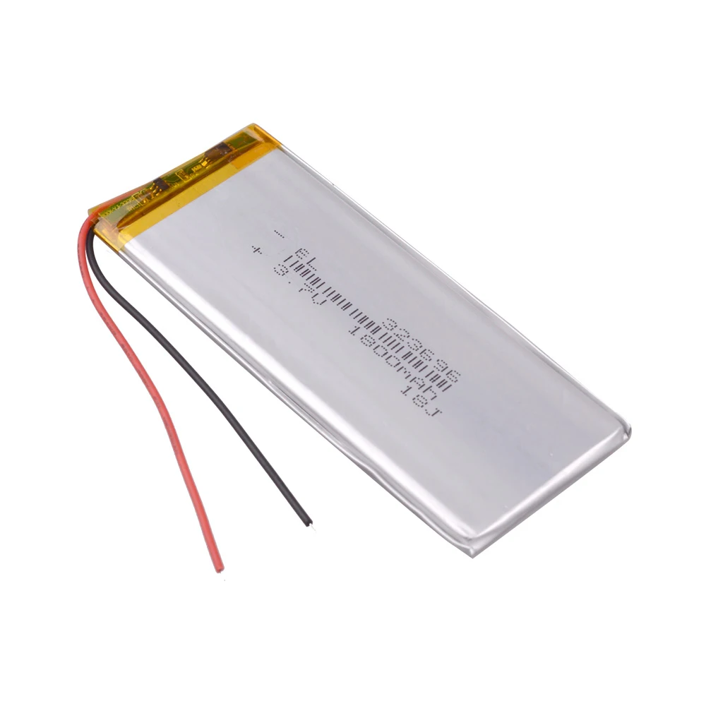 323696   3,7 V 1800 mAh Akumulator litowo-jonowy polimer Ba do telefonu andorid 323696 P XWD 303696 P