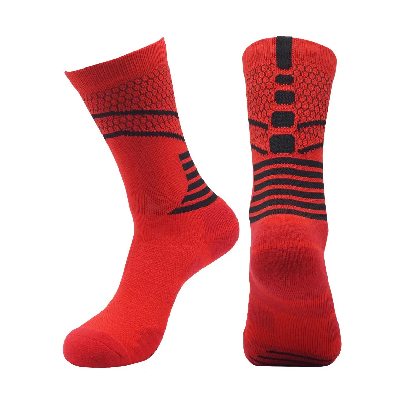 Brothock no-standard elite tide socks non-slip Thicken sweat-absorbent towel street basketball socks men sports socks stockings