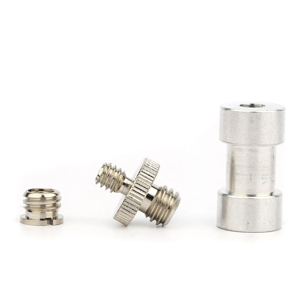 5 Pcs 1/4 "ถึง 3/8" สกรู Mount Adapter สำหรับกล้องแฟลชขาตั้งกล้องขาตั้งกล้อง