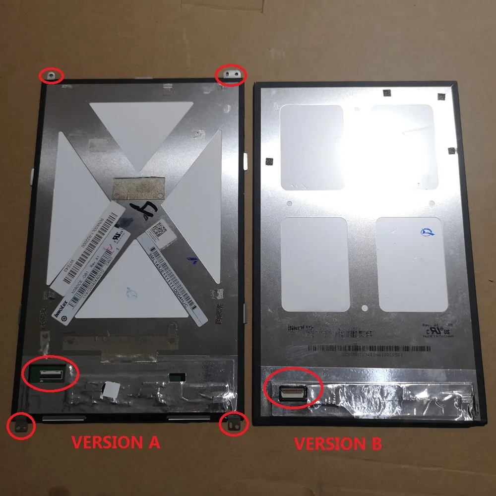 N080ICE -GB1 LCD Screen Display Matrix Replacement Parts 8 inch for tablet PC two version