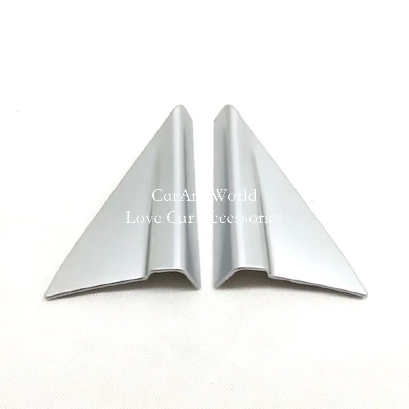 

For 2010-2021 Toyota Land Cruiser 200 V6 V8 Interior Front A Column Triangle Pillar Cover Door Frame Trim Chrome Car Accessories