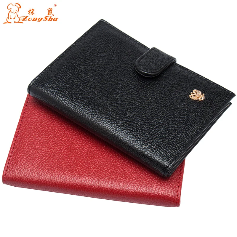 Russian Auto Driver License Bag Litchi buckle with convenient PU Leather on Cover for Car Driving Documents Card Credit Holder