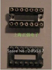 10pcs 6 Pin 8 Pin 14 Pin 16 Pin 18 Pin 20 Pin 24 Pin 28 Pin 2.54mm DIP SIP Round IC Sockets Adaptor Solder Type