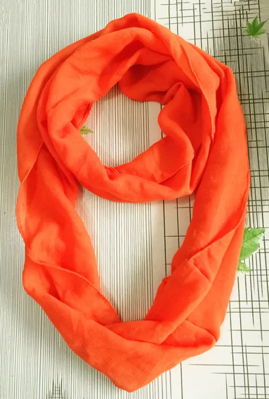 New Fashion Children Comfortable soft cotton Scarf Loop Kids Solid Infinity Scarves Baby Accessories  Free Shipping