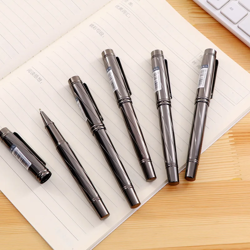 15pcs high-end business ballpoint pen school office ball pen 0.5mm nib new student gift pen