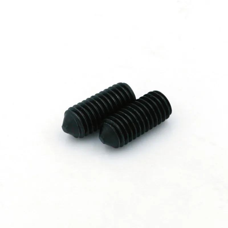 DIN914 M3 M4 M5 M6 M8 M10 M12 45h Grub Cone Point Hexagon Socket Set Screws Tip Maggots Screws