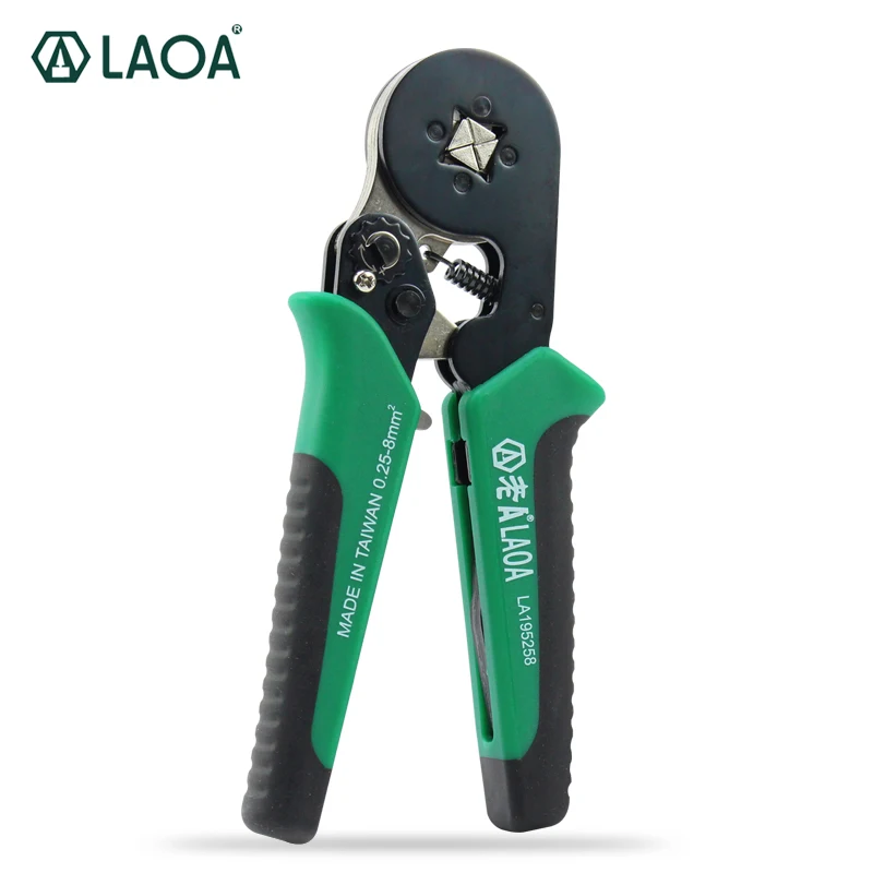 Pinze a crimpare per terminali LAOA pinze a crimpare per terminali a cricchetto 0.25-8MM LA195258