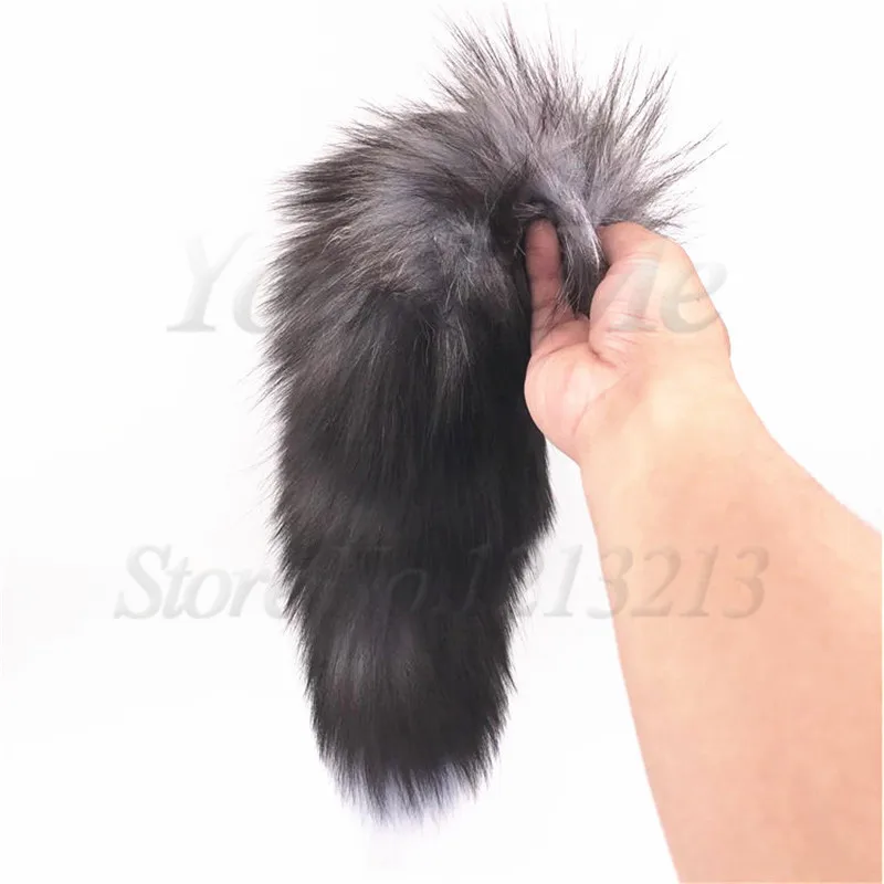 3 Size Fox Tail Big Butt Plug Metal Anal Plug Erotic Toys Cosplay Tail Sexy Anal Sex Toys for Woman And Men Funny Adult Sex Toy