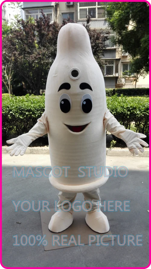 mascot cartoon condom mascot costume custom fancy costume anime cosplay kits mascotte cartoon theme fancy dress