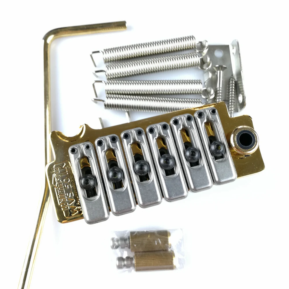 New Wilkinson WVS50IIK Electric guitar tremolo bridge Tremolo System silver Black and Gold