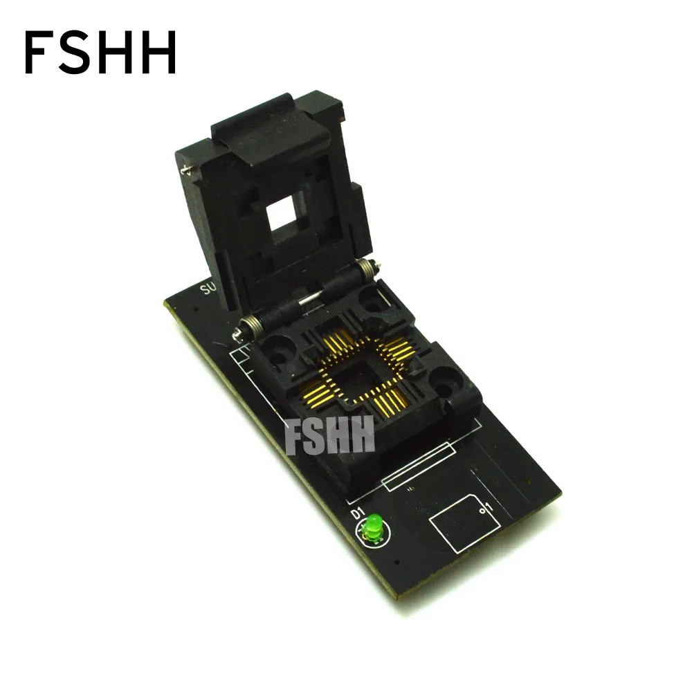 SU-FWH-PLCC32N programmer adapter plcc32 to DIP32 test socket for LP programmer