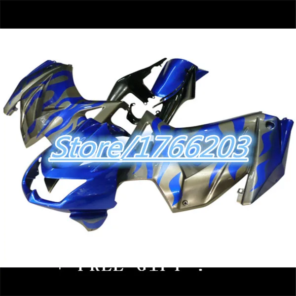 

Injection ABS Blue silver Fairing for KAWASAKI Ninja ZX250R 08-12 ZX-250R 2008-2012 ZX 250R EX250 08 09 10 11 12 2008 2012 Ning