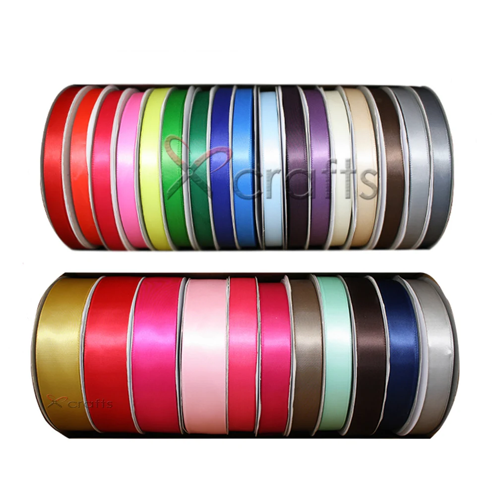 Double Faced Satin Ribbon 38 50 63 75 100 MM 1.5 Inch 3\