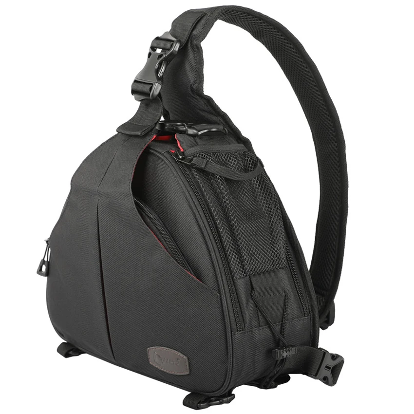 Водонепроницаемая Наплечная Сумка-слинг для видеокамеры, треугольная Сумочка с мягким наполнителем, с защитой от дождя, для мужчин и женщин...