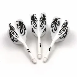 CUESOUL Rost Integrated Dart Shaft and Flights Medium,Set of 3