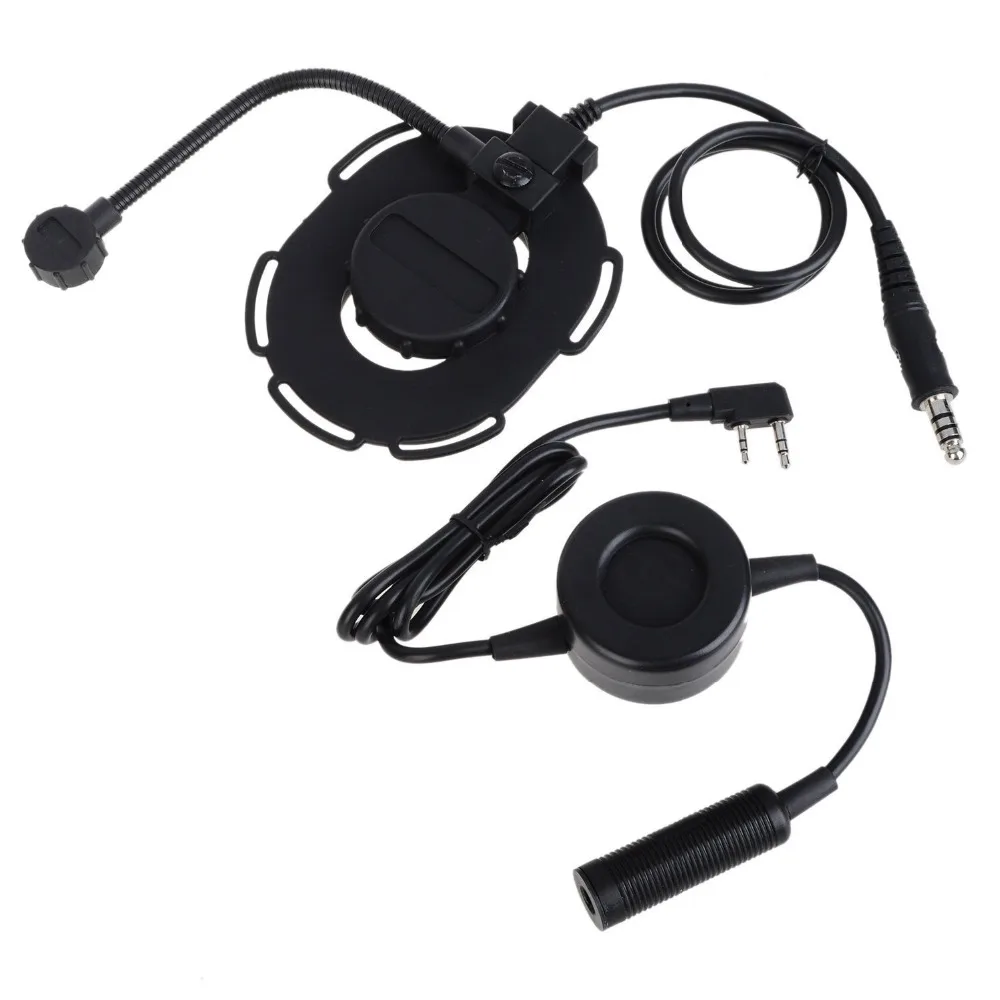 for Kenwood BaoFeng UV-5R HD03 Z Tactical Bowman Elite II Headset with U94 PTT for Kenwood Radio Baofeng UV-5R GT-3 UV82 WOUXUN