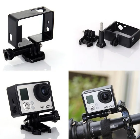 ORBMART Versatile Standard Frame Mount Protective Housing Case With Assorted Mounting Hardware For GoPro HD Hero 3