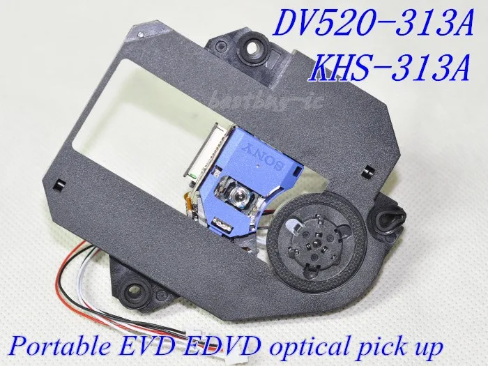 

KHS-313A KHM-313A KHM-313AAA WITH DV520 MECHANISM DV520 313A PLASTIC MECHANISM Portable EVD DVD laser lens