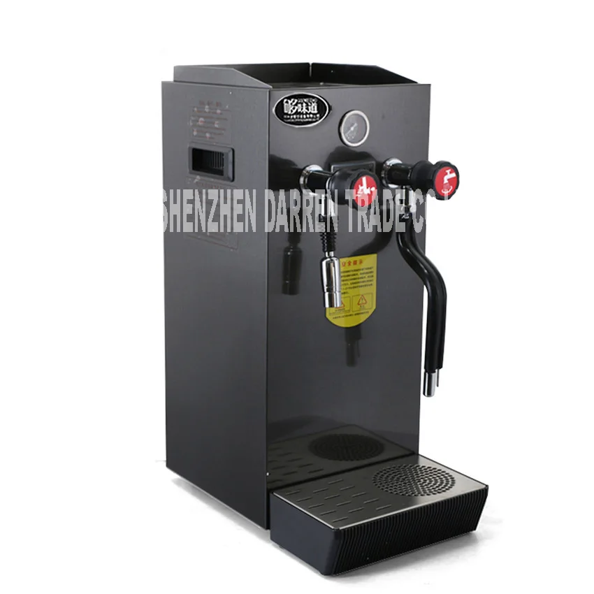 8L Coffee Milk Foam Machine Commercial Stainless Steel Steam Water Boiling Machine Steam Coffee Maker Hot ZX-200A 2200W 220V