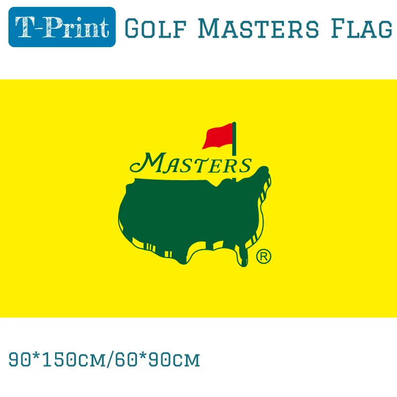 Golf Masters Flag 3ftx5ft Banner Polyester Flag 90*150cm/60*90cm