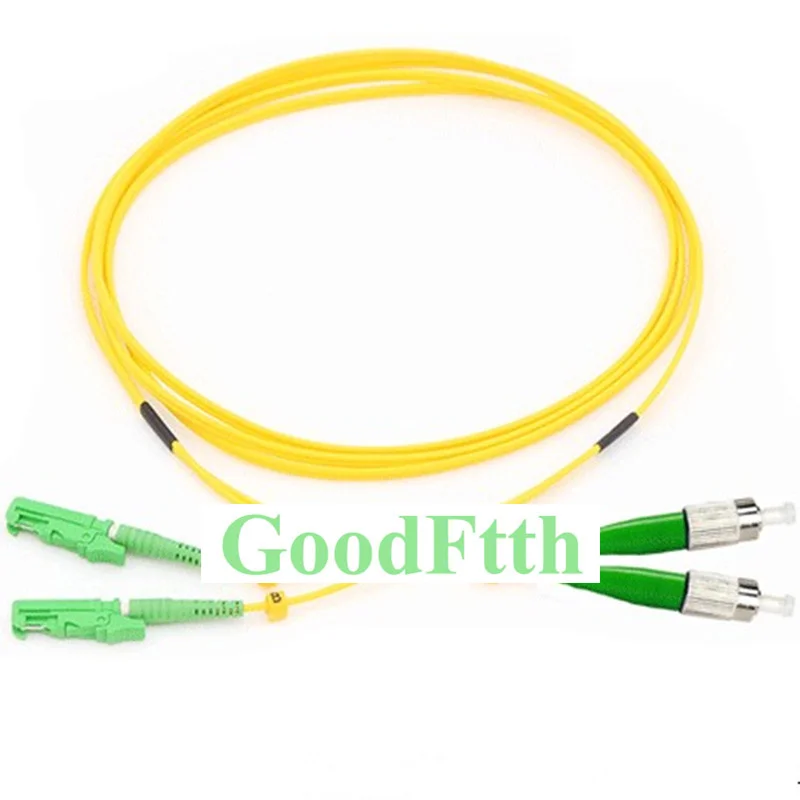 

Fiber Patch Cords E2000/APC-FC/APC E2000-FC APC SM Duplex GoodFtth 1m 2m 3m 4m 5m 6m 7m 8m 10m 15m 6PCS/LOT