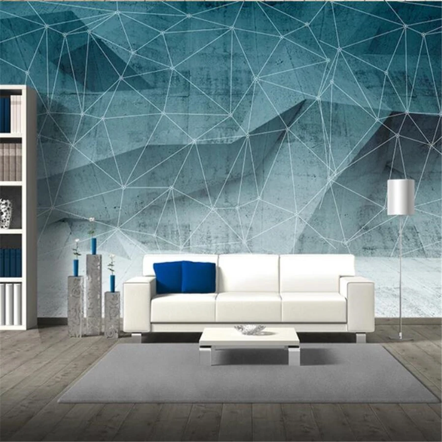 

Custom wallpaper 3d photo murals abstract geometric art background wall papers home decor decorative painting mural 3d wallpaper