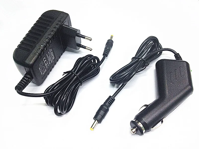 9V 2A DC 4.0*1,7mm Auto Ladegerät + AC/DC Power Adapter für Philips PET706 PD9000 37 tragbare DVD Player