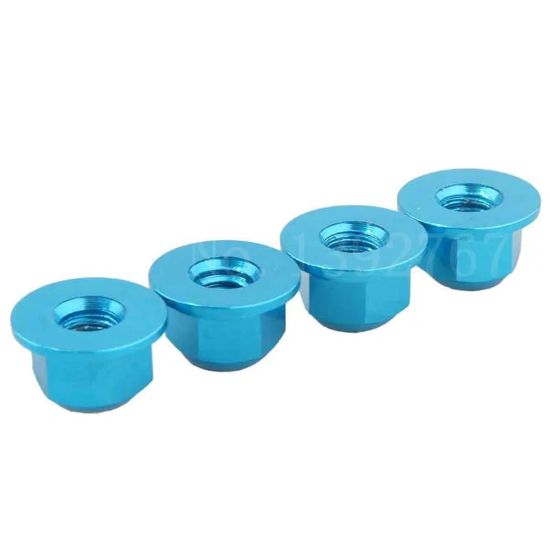 4Pcs/Pack 122049 102049 HSP 02190 Spare Parts 1/10 R/C Scale Model RC Car.Aluminum Alloy Nut M4