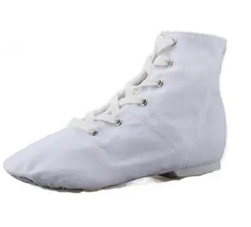 Nuevo 2017 hombres mujeres deportes zapatillas de baile zapatos de baile de Jazz con cordones botas de baile azul rojo negro tostado verde blanco