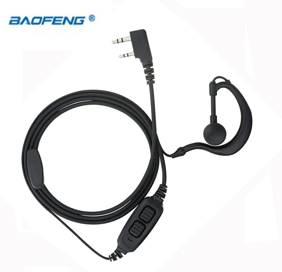 Earpiece Headset for CB Radio Walkie Talkie Baofeng UV5R UV-82 BF-888S for Kenwood Walkie Talkie Accessories Headphone