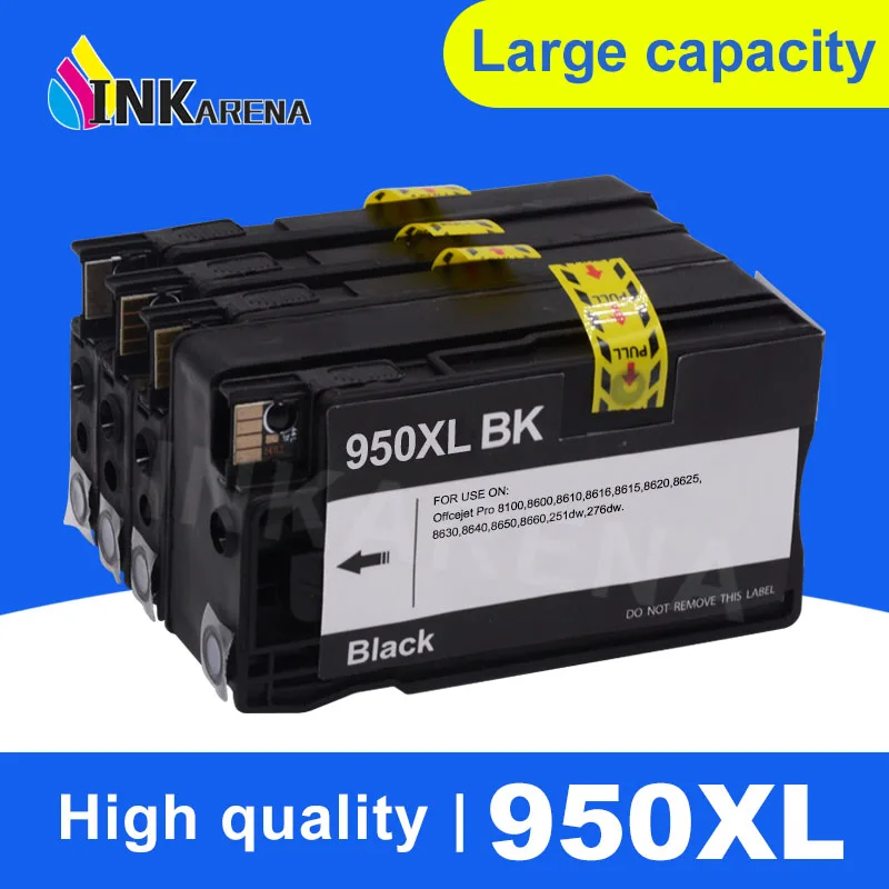 

INKARENA Replacement for HP 950 951 XL Ink Cartridge For HP950 Photosmart Pro 8600 8610 8615 8620 8625 8630 251dw 276dw Printer