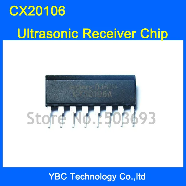 Free Shipping 100pcs/lot IC CX20106 CX20106A Ultrasonic module Pre-amp for Infrared Receiver SONY DIP-8