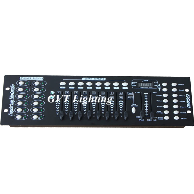 Professional DJ Stage Light Controller 192 Channels for DMX512 Console Moving Head Par Light Controller